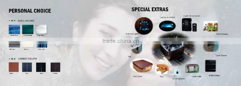 2014 Innovative Technology Outdoo SPA/Hot Tub Contessa with Touchpanel & MicroSilk & Bluetooth Music & Worldwide WiFi App Module