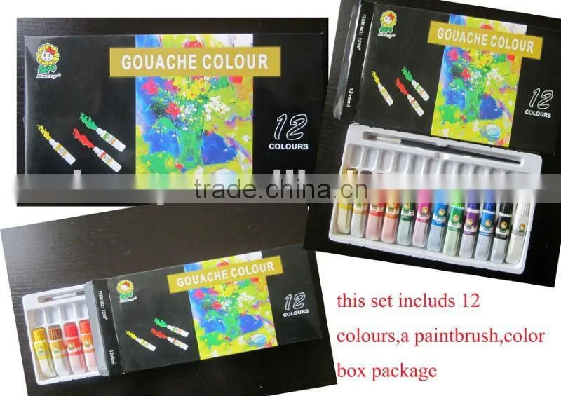 Gouache Color Set-the Color Set