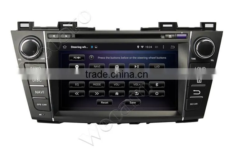 Wecaro WC-MZ8005 android 4.4.4 car dvd player for mazda premacy car audio 2009 2010 2011 2012 car radio 3G wifi playstore