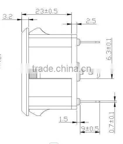 10A 250V AC universal wall socket