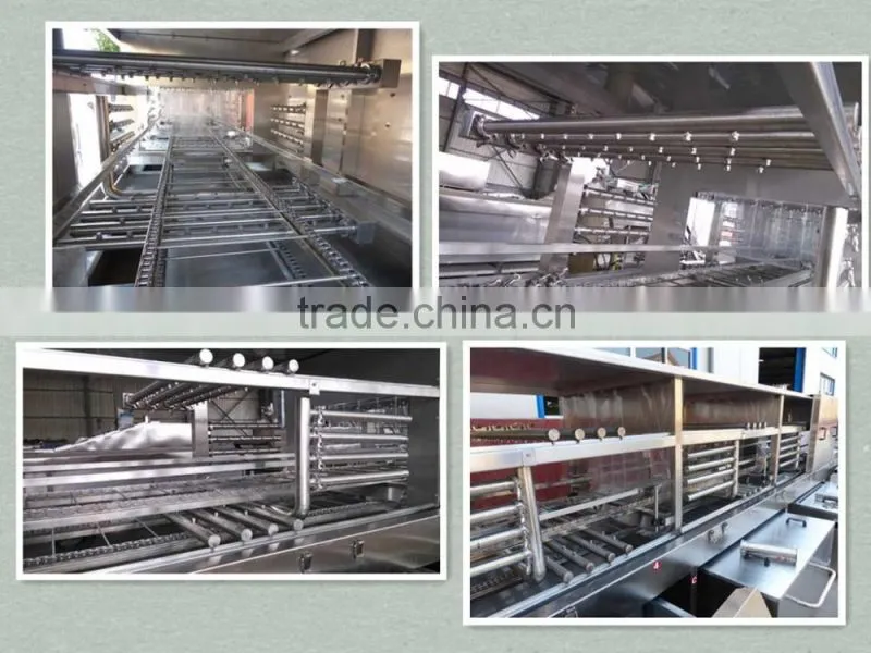 Full automatic box washing and drying system box washing machine