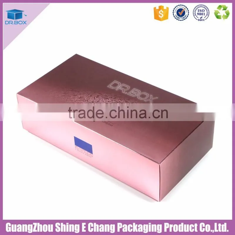 2016 High quality OEM welcome for paper cosmetic box
