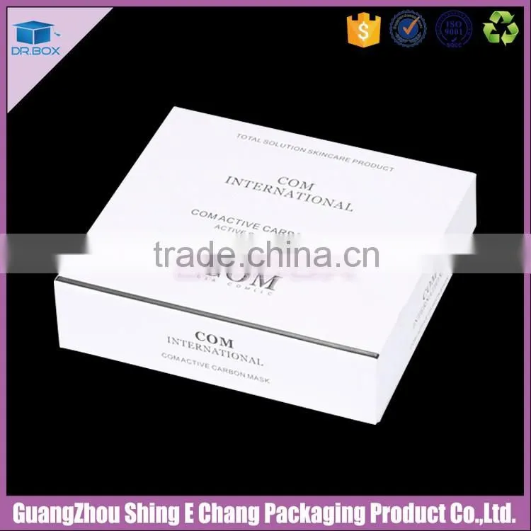 Top grade paper packaging box for cosmetic box manufacturer