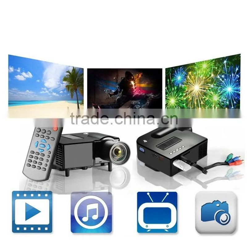 GP5S Mini home theater projector/ small portable LED + LCD projector