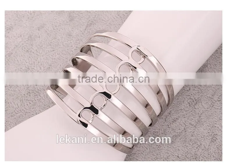 Hot New Arrival Heavy Metal Punk Style Strand Bangle For Women
