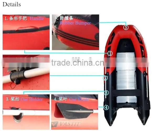 Hotsale Factory Direct Sale New Design 1.2mm PVC Inflatable Boat