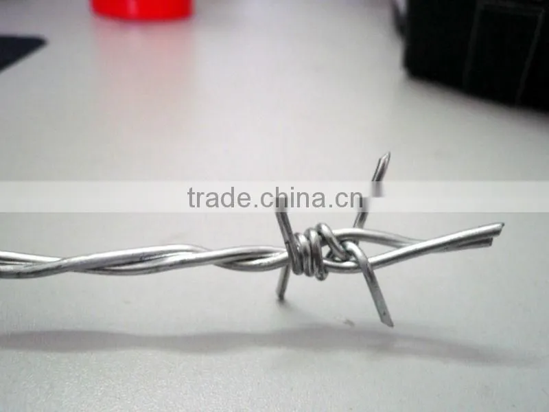 Barbed Wire/High Quality Galvanized Barbed Wire/PVC Coated Barbed Wire
