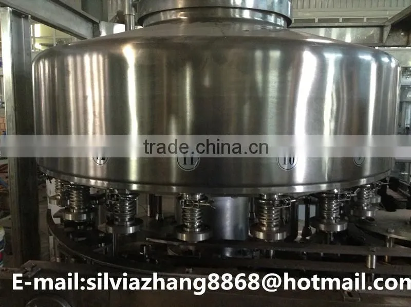 Aluminium can carbonated drink filling machine