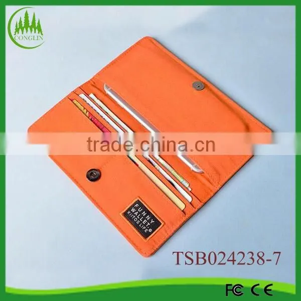 2016 promotional daily use unique money clip women and men wallet