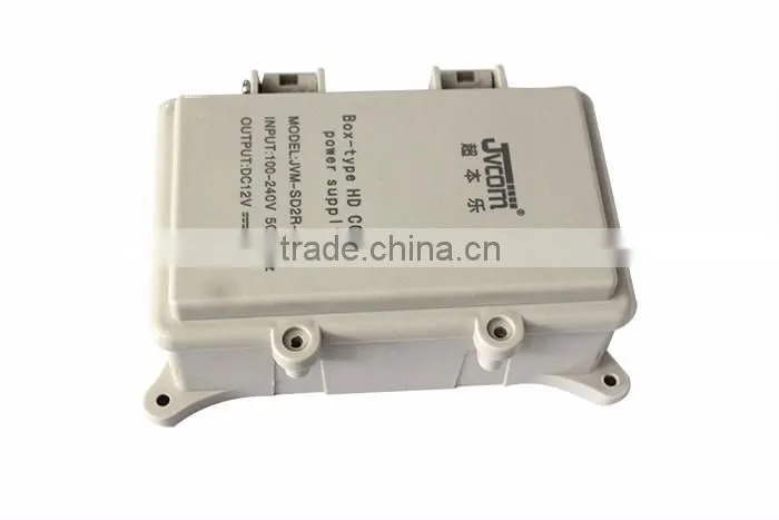 Easy maintain 215G weight rainproof CCTV 12V power supply