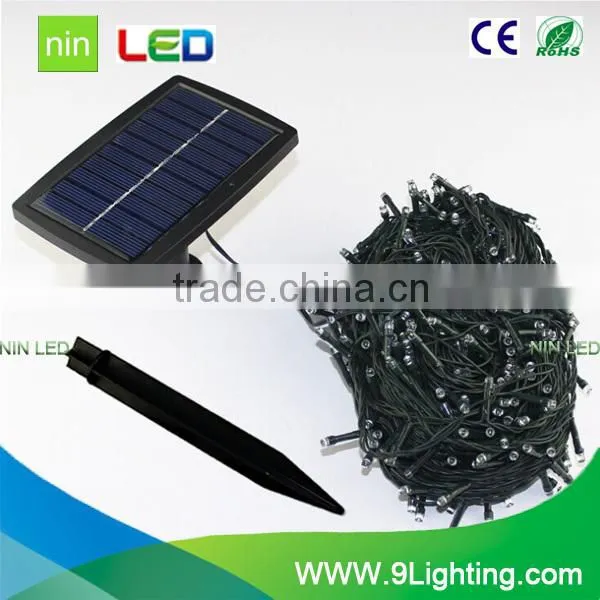 solar led lights 100 leds 10m LED String fairy DC12v for Christmas, led string light, led strip light