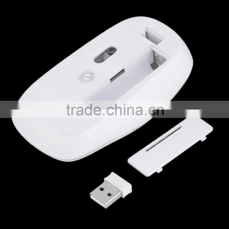 2.4 Ghz Wireless Optical Mouse 1000dBi Mice USB for PC Laptop G-136 with Short cut button Wholesale