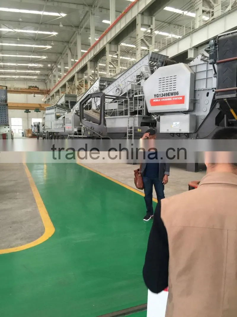 mobile crushing plant, mobile cone crusher, mobile cone cruhser station