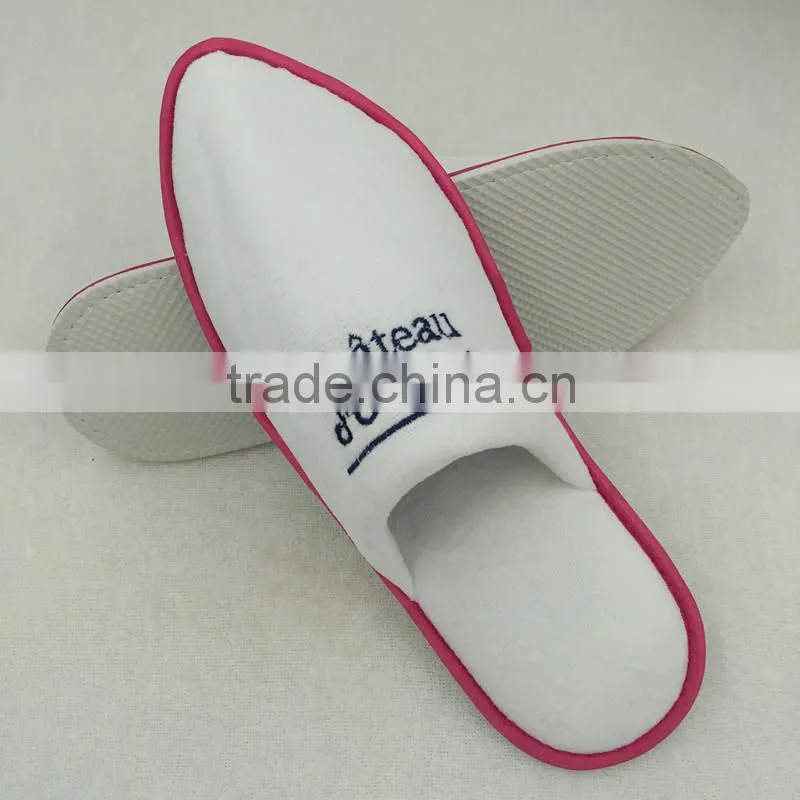 2015 new design Japanese style close toe velour indoor slipper