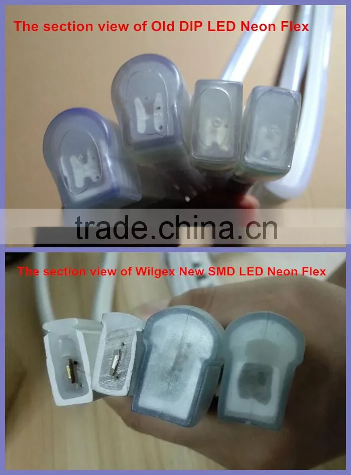 12V mini outdoor flexible LED neon flex rope lights