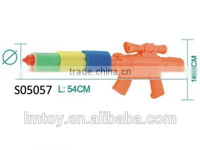 Double Barreled Water Gun packed in PVC bag with head