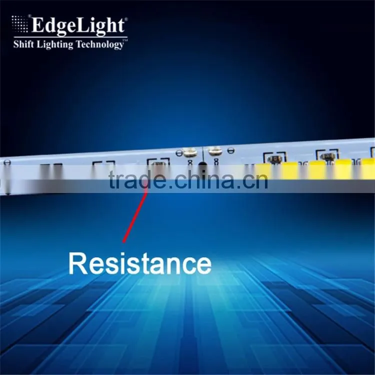 Edgelight hot sale 24V factory price high quality smd 3014 led strip 1180 mm cheap Led light bar aluminous PCB Strip