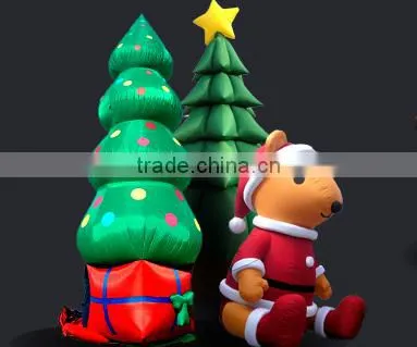 new 2016 products wholesale inflatable cheap artificial christmas trees