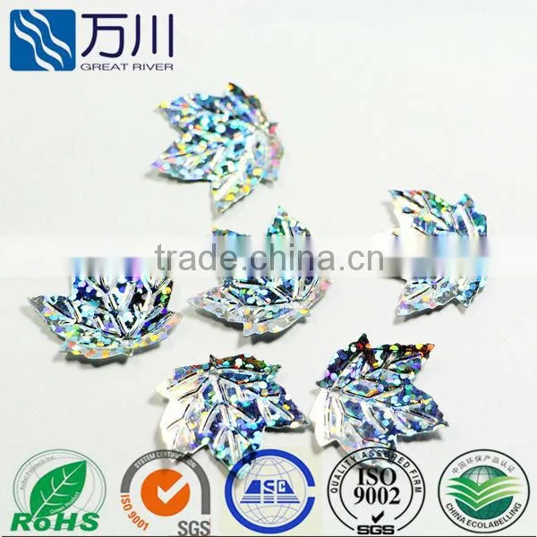 2014 New Design Rose Sector Loose Sequin rolls in Leaf Shape