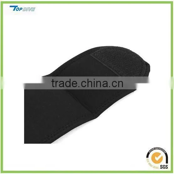 Neoprene Stretchy Hook Loop Fastener Palm Wrist Support Protector Brace