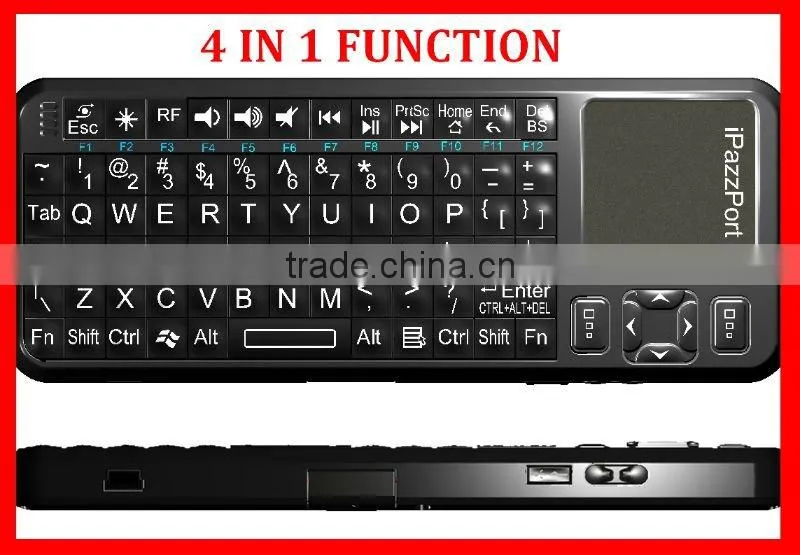 2.4G mini laptop Keyboard with Touchpad