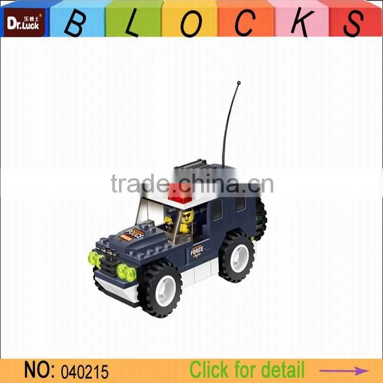 Super police patrols block set