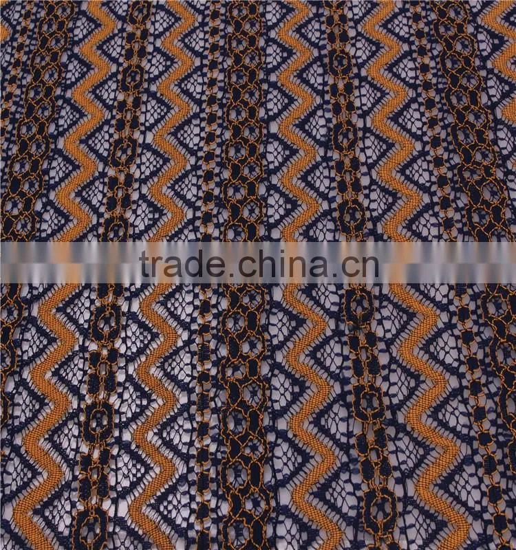 Recently fashion nigeria guipure lace fabric for party