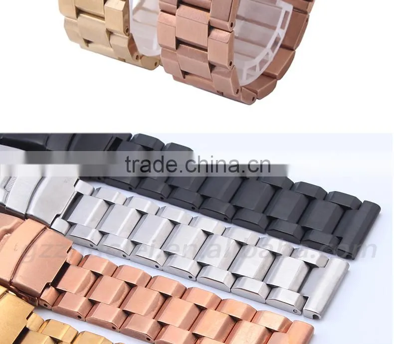 18|20|22|24mm high quality imported stainless steel watch bracelet for men's and women's Wholesale 3PCS