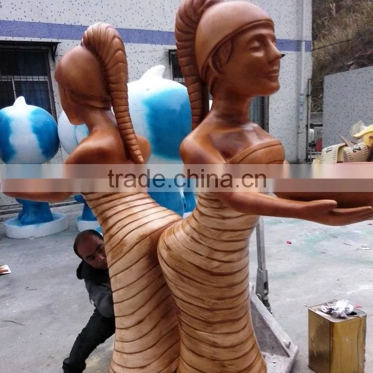 Large resin fiberglass animal statues