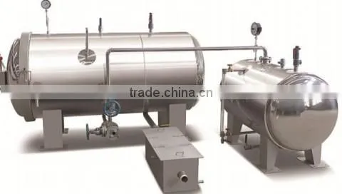 Stainless steel can food steam autoclave