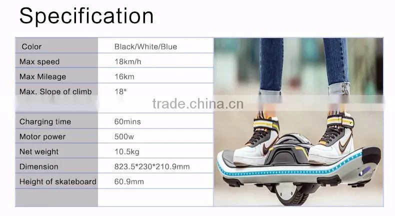 Ecorider OEM Acceptable one wheel skateboard electric