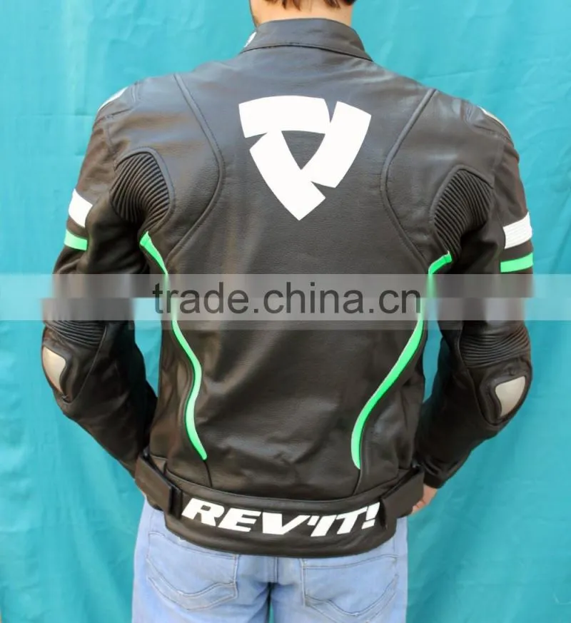 Revit Stellar Men Motorcycle Leather Jacket