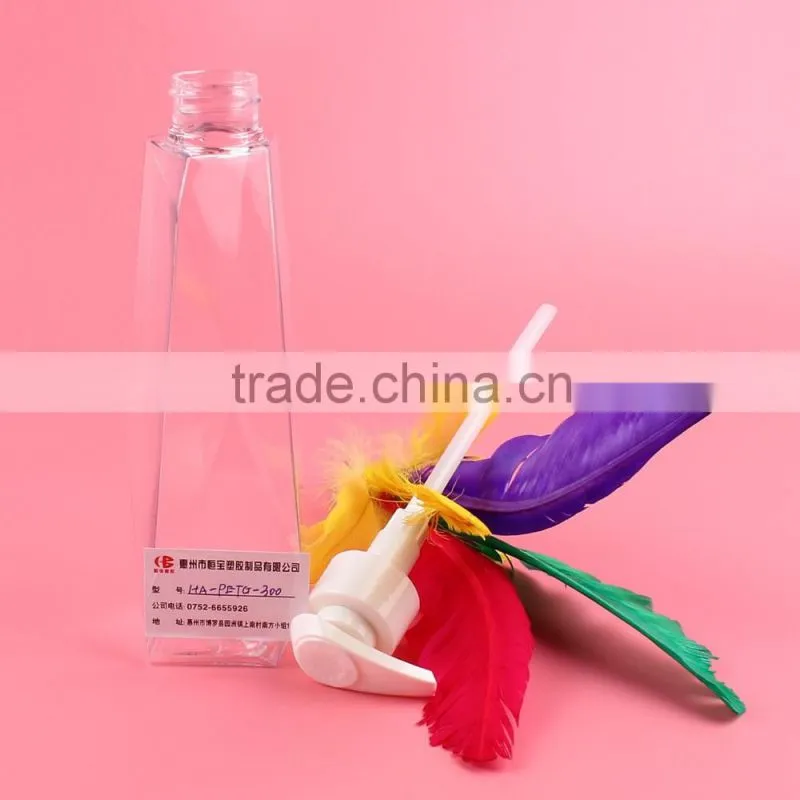 600ml Shampoo tramsparent PETG bottle