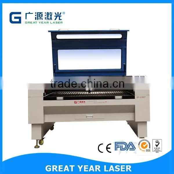 Excellent laser cutting machine, GY-1390T for Acrylic ,organic glass, wood,crystal , MDF, etc