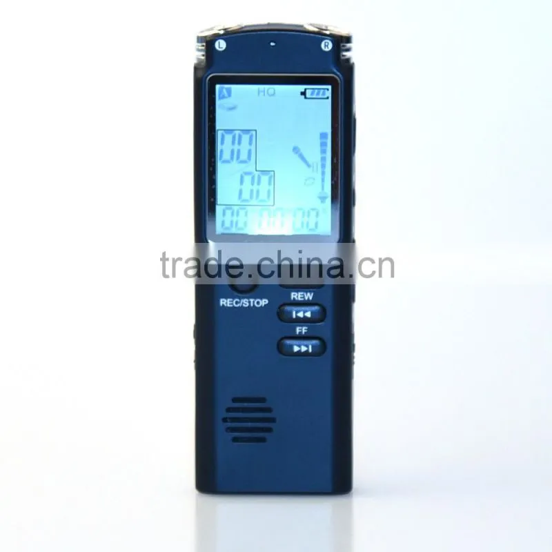 Dot Matrix LCM Screen Portable 8GB Digital Voice Recorder Model Q12