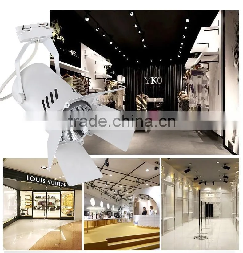 led track spot light COB led light track 30W 2700lm