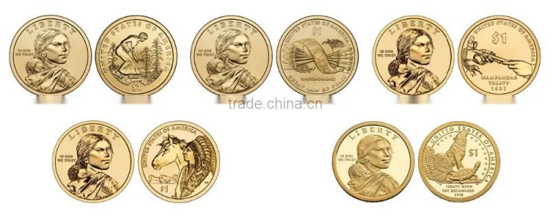 Cheap Metal Souvenir Custom Gold Coin