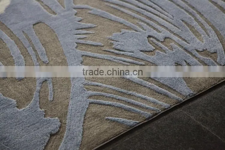 Super Soft Hand Tufted Shaggy Carpet For Home Use YB-A090