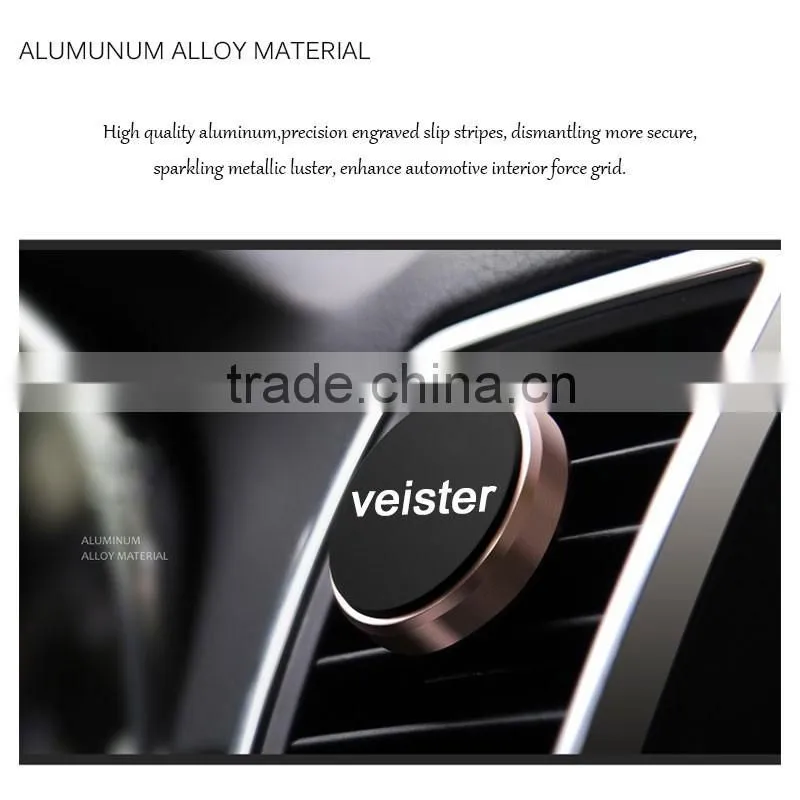 Veister 360 degree rotating new design car air vent mount magnetic phone holder