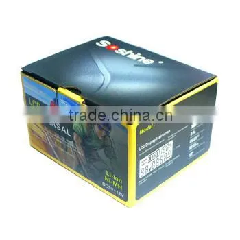 Soshine LCD Universal Battery Charger For Li-ion 18650 14500 16340 CR123 NiMH AA AAA 18650 single charger 18650 battery charger