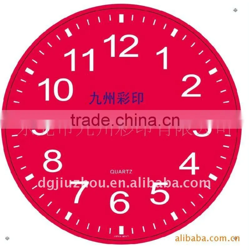 watch partsvand paper clock dial,