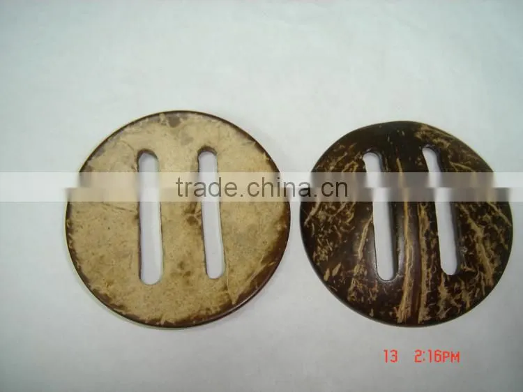 coconut button/buckle