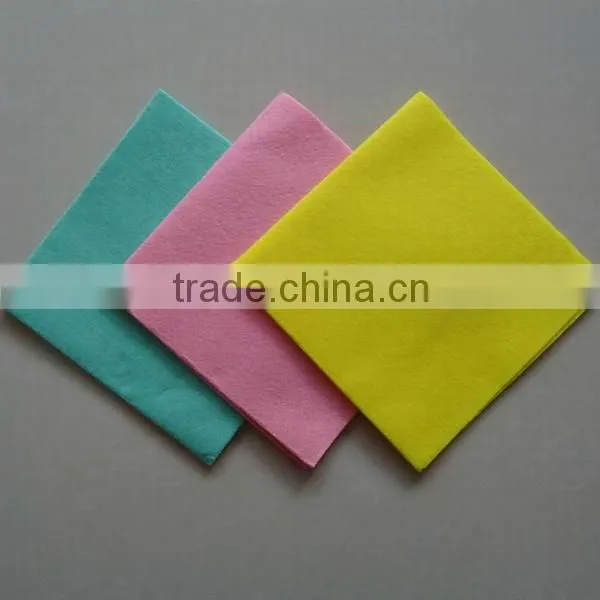 Non-woven fabric kitchen cleaning wipes(needle punched, super absorbent)