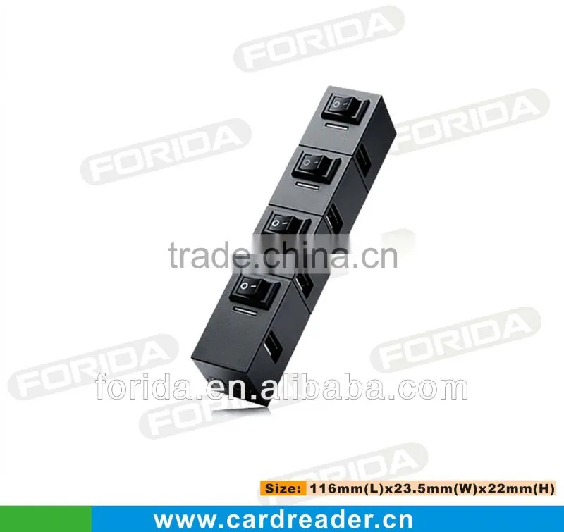 Portable Hot Computer 4 Port USB HUB
