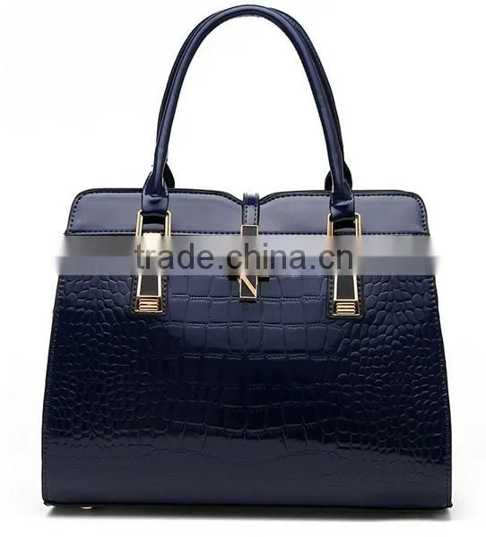 2015 new arrived, leather handbag , Luxury Trendy woman Handbag , durable handbag for office lady