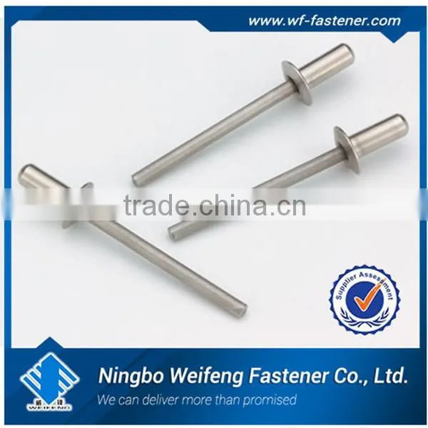 Supply all kinds of fastener products anodized blind rivets made in china hardware fastener zhejiang manufacturer