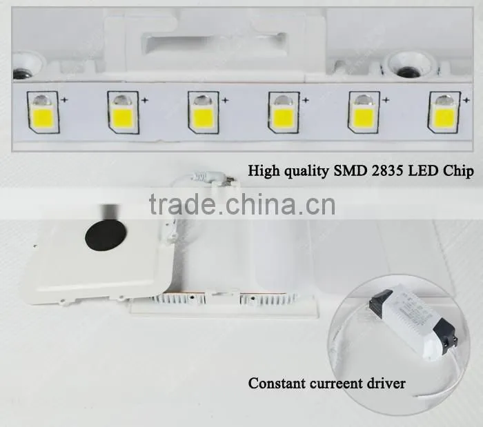 15W Square LED Ceiling Office Panel Lighting