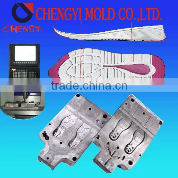 2014 high quality EVA Sports Shoes Soles Mold Making