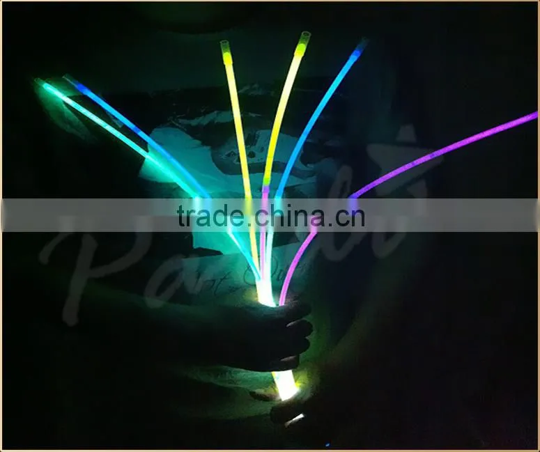 22 inch tri color glow necklace stick glowing in the dark