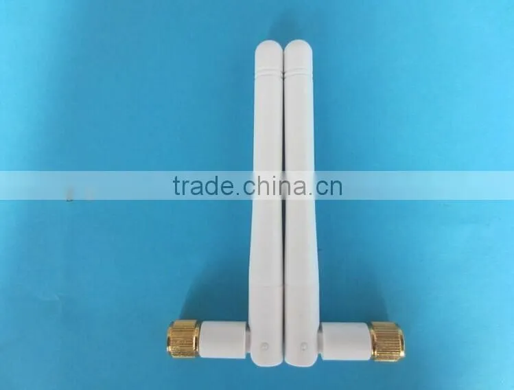 High quality 2.4GHz 3dBi RP-SMA Wifi antenna for mini PC PCI Card